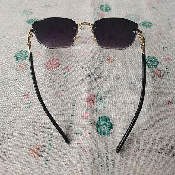 Valentino Black Frame Glasses - Picture 10 of 11